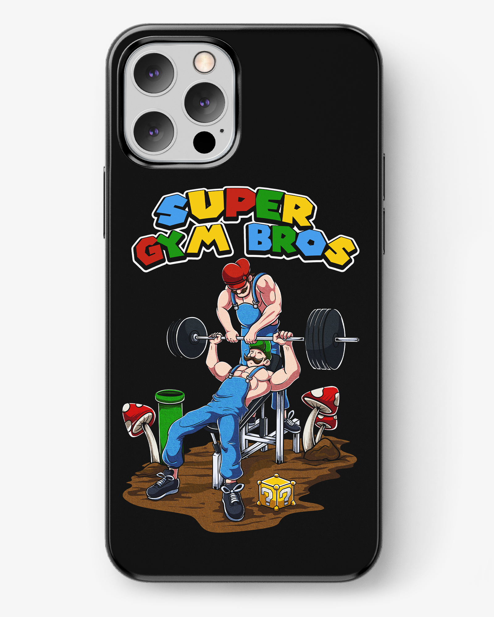 Super Gymbros iPhone Case