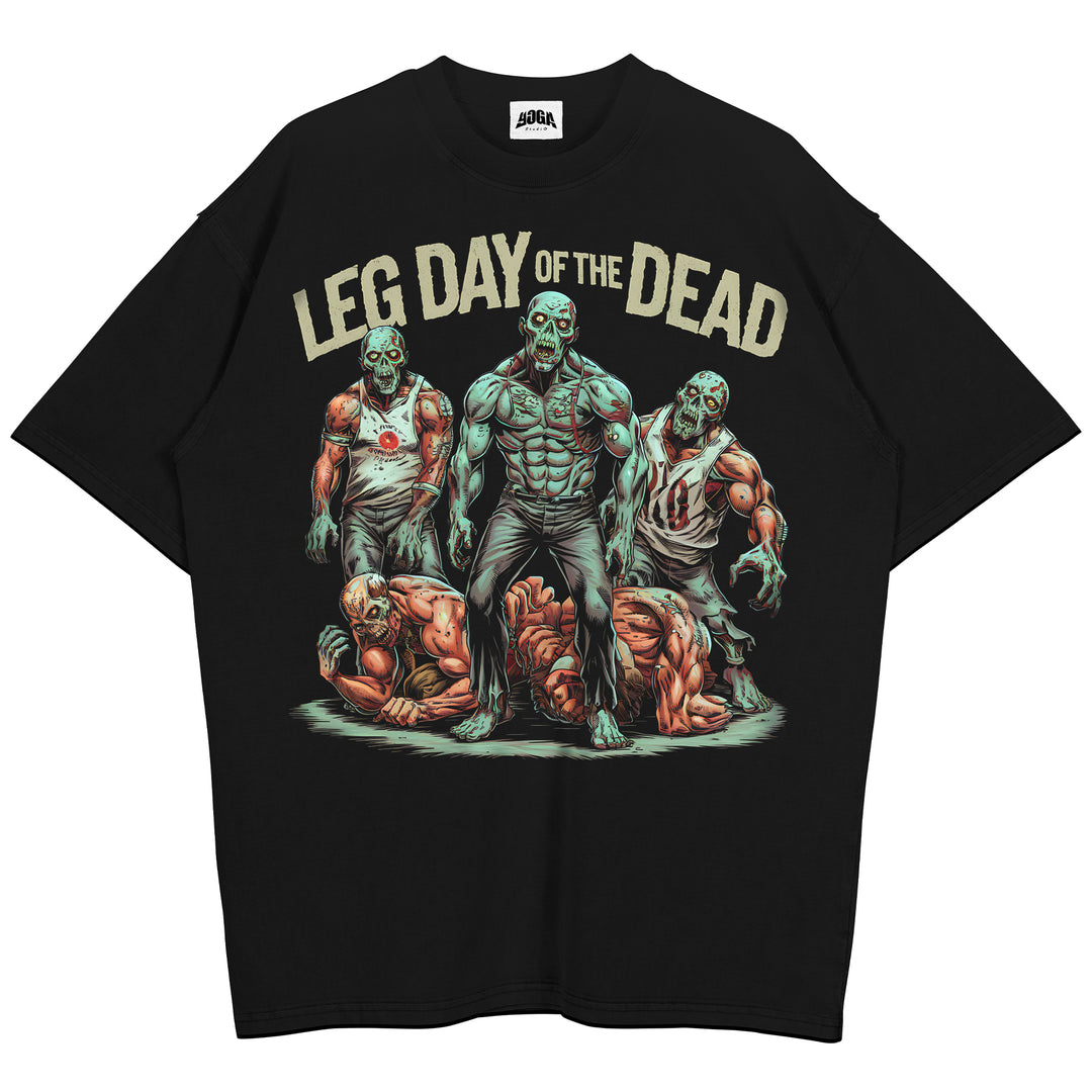 Jour de jambe de la chemise surdimensionnée morte