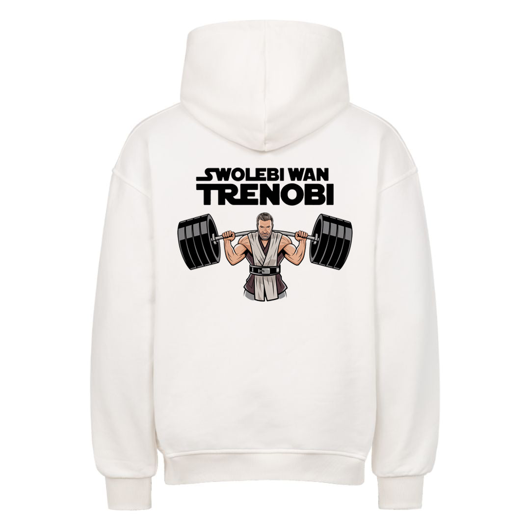 Swolebi wan trenobi(v2) Oversized (Backprint) Hoodie