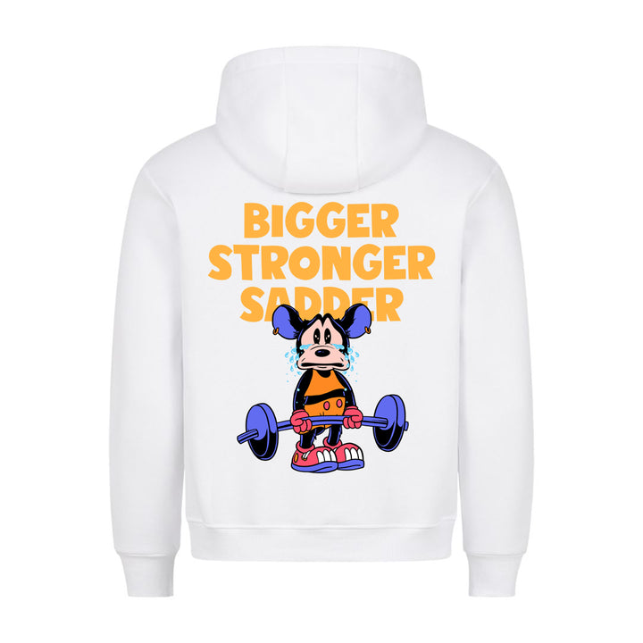 Bigger Stronger Sadder (Backprint) Hoodie