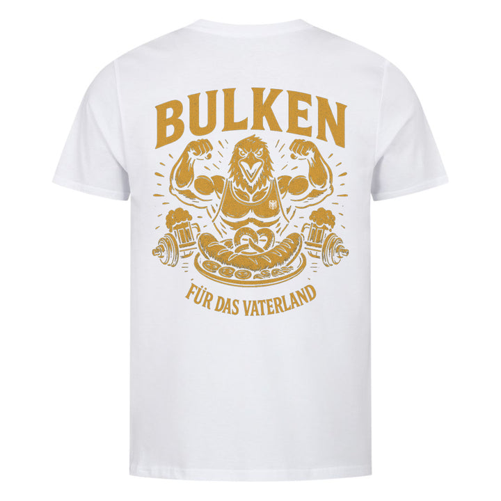 Bulken für das Vaterland (Backprint) T-Shirt