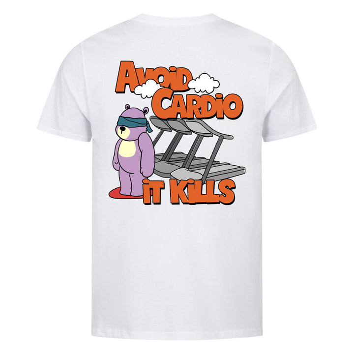 Vermijd Cardio-shirt (rugafdruk).