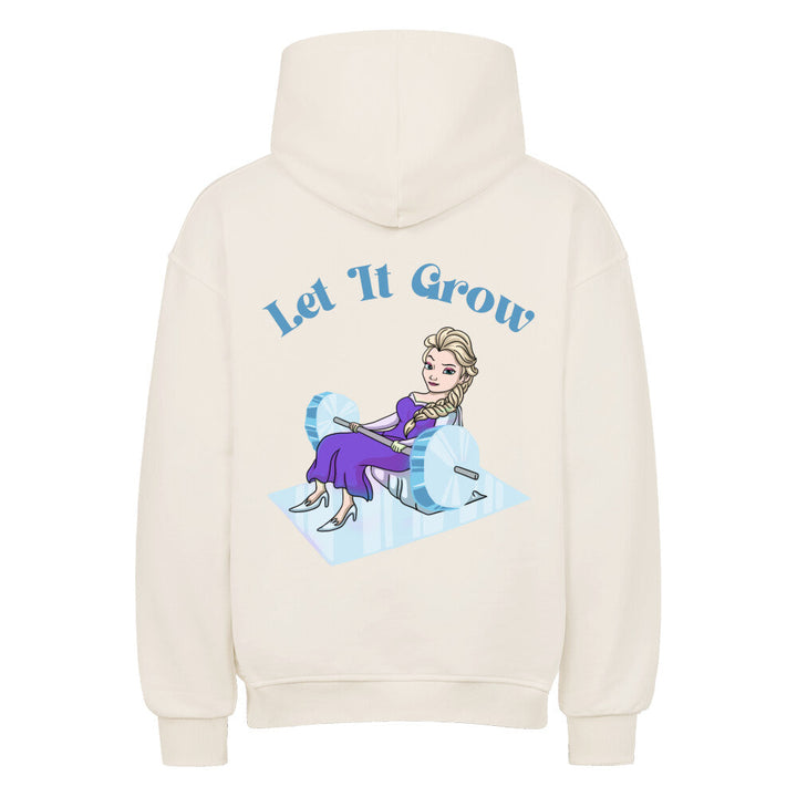 Let it grow (Backprint) Oversized Hoodie