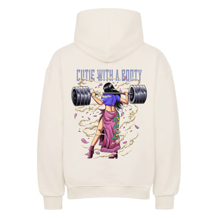 Cutie with a booty Oversized Hoodie