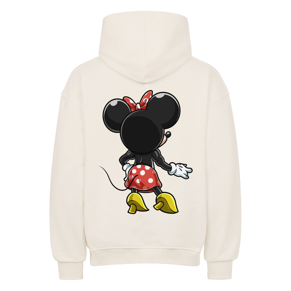 Girl mouse (Backprint) Oversized Hoodie