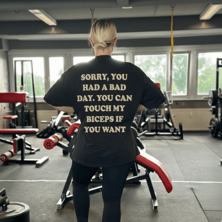 Bad day (Backprint) Oversized Shirt