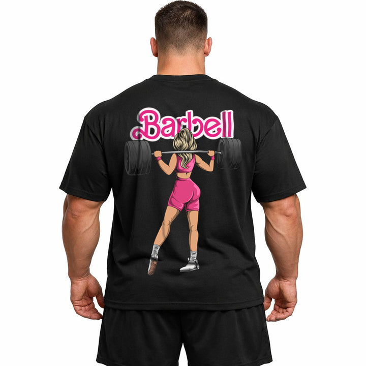 Barbell (Backprint) Oversized Shirt