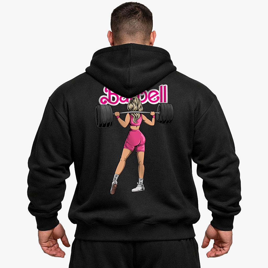 Barbell (Backprint) Oversized Hoodie