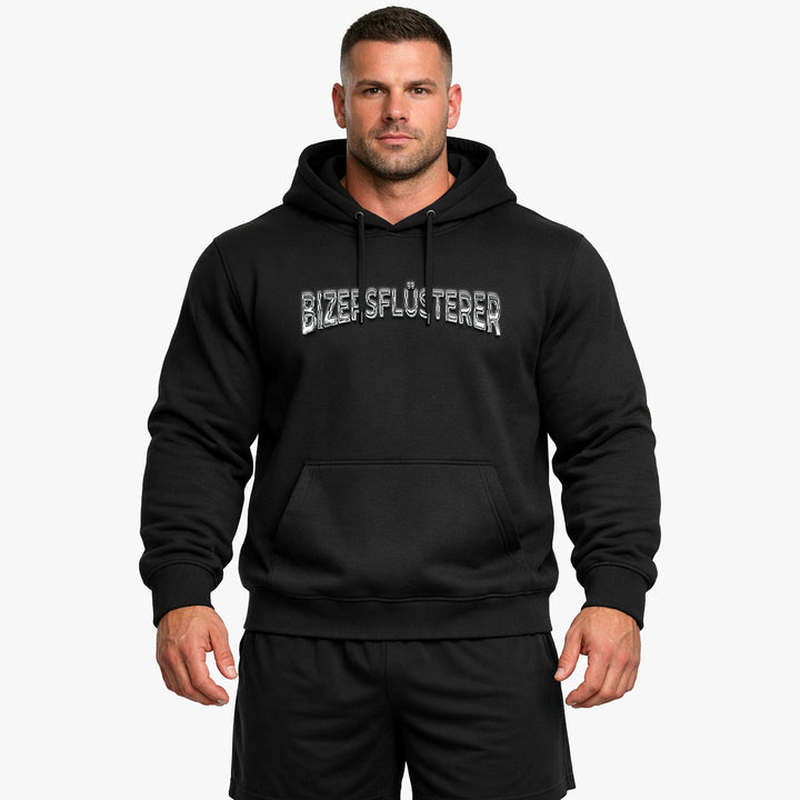 Bizepsflüsterer (Frontprint) Hoodie