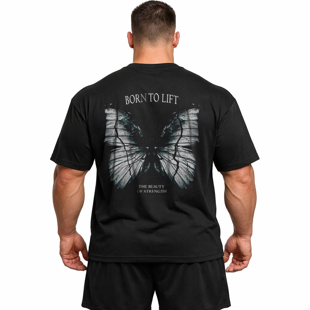 Born to lift (Backprint) Oversize Blast
