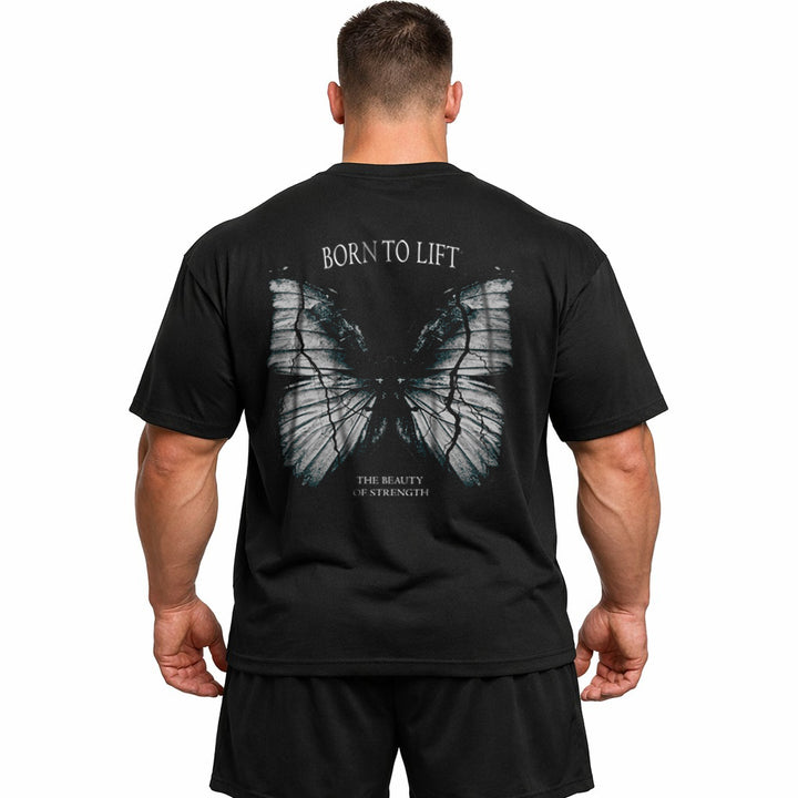 Born to lift (Backprint) Oversize Blast