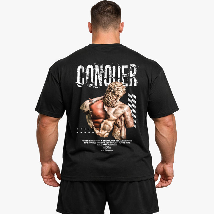 Conquer (Backprint) Oversized Shirt