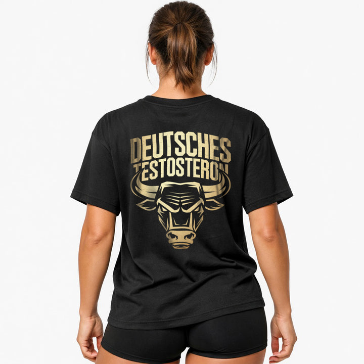 Deutsches Testo Oversized (Backprint) Shirt