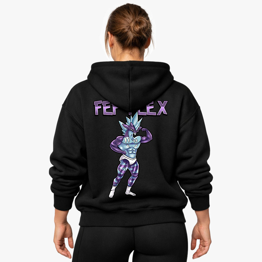 Fef-Flex (Backprint) Oversized Hoodie