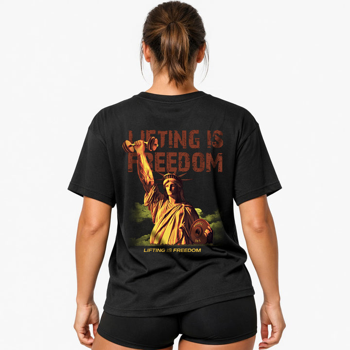 Freedom (Backprint) Oversized Shirt