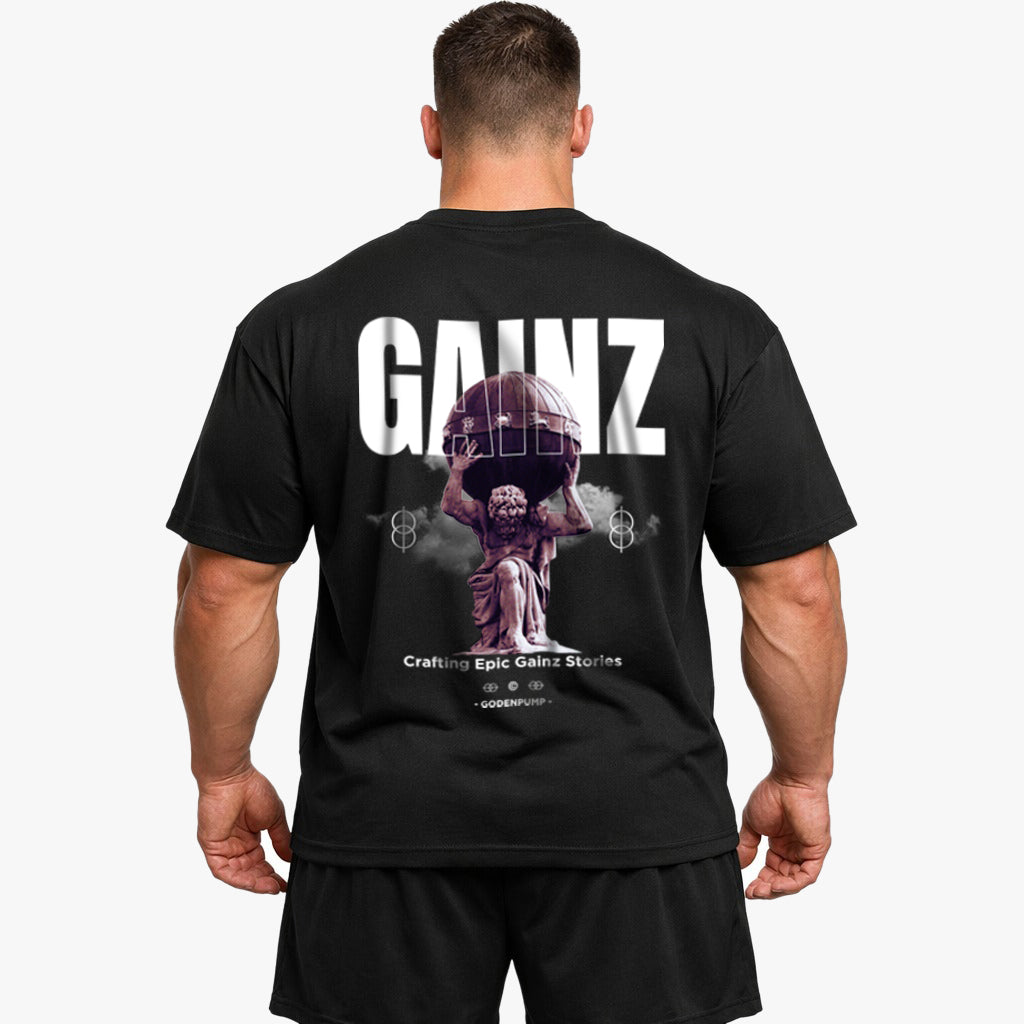 Gainz (Backprint) Oversized Shirt