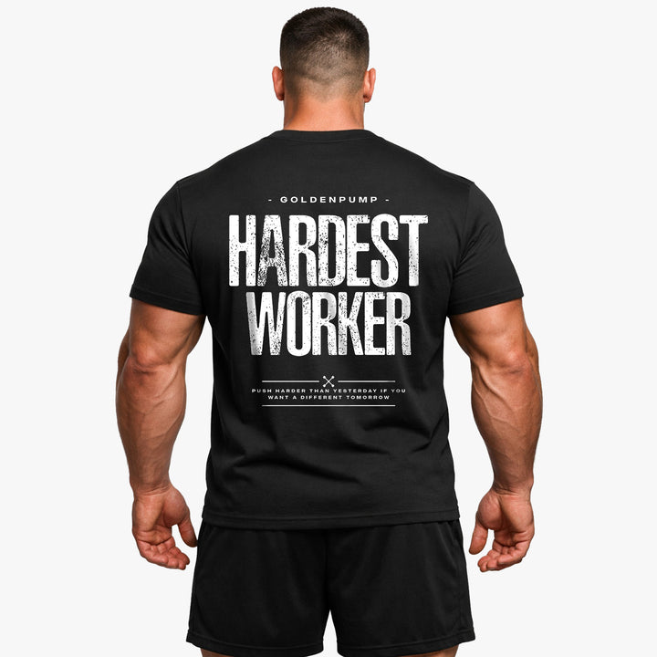 Hardest Worker (Backprint) Shirt