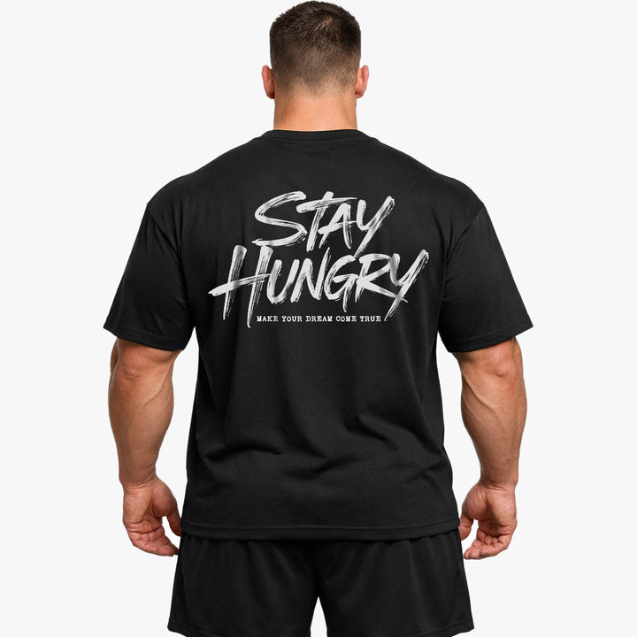 Stay Hungry (Backprint) Oversized Shirt