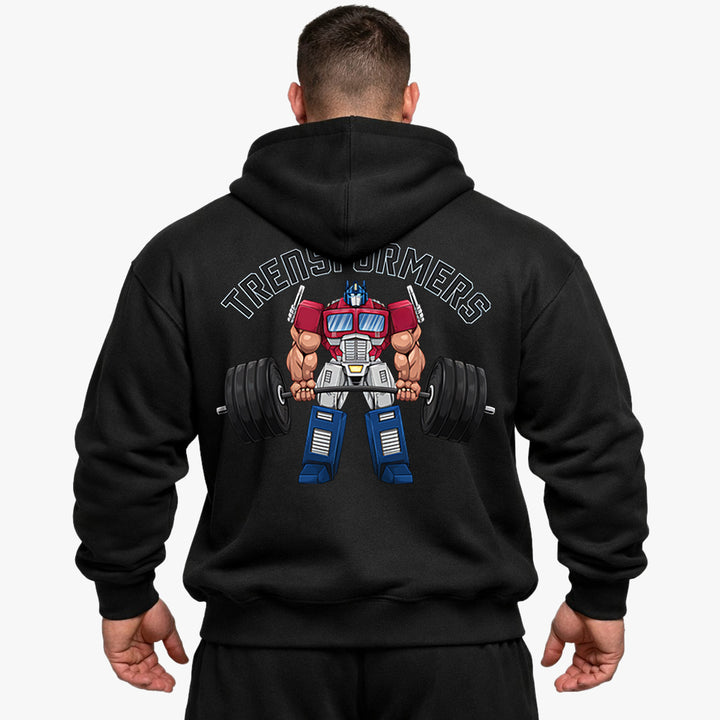 Transformers oversized hoodie (print op de achterkant).