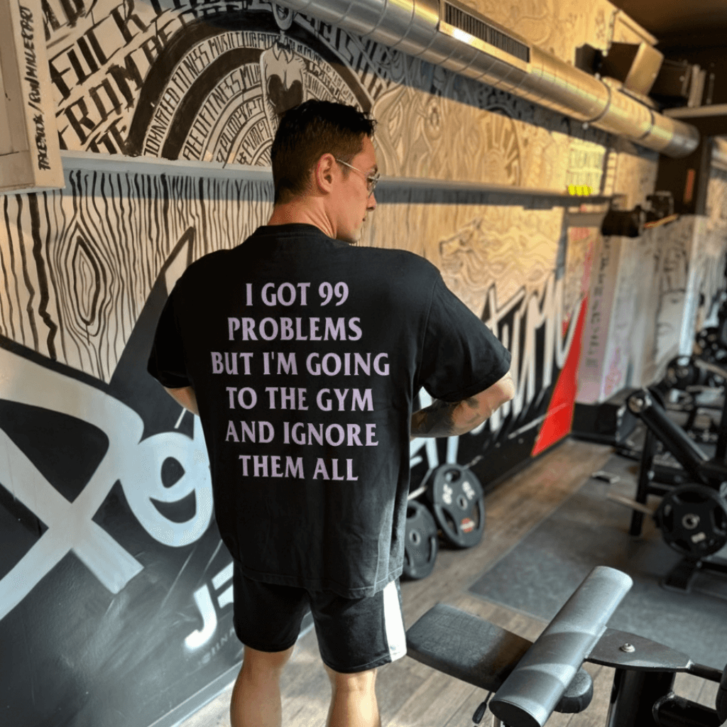 99 Problems (Backprint) Oversized Shirt