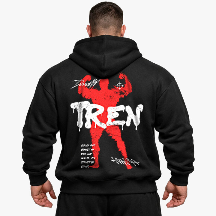 effort (Backprint) Oversized Hoodie