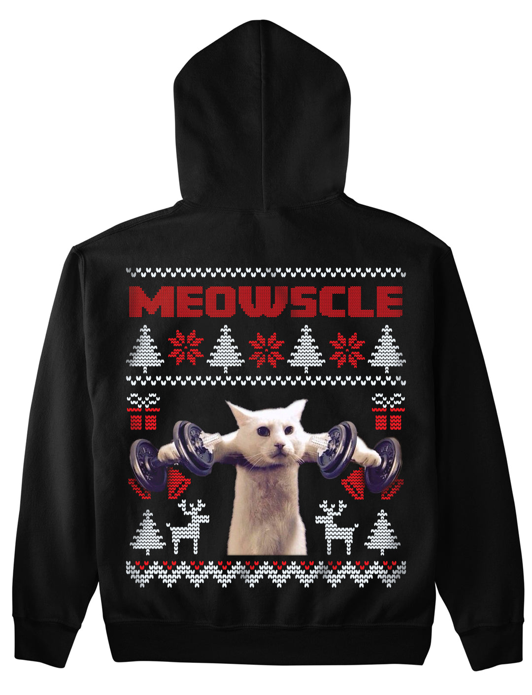 Meowscle (Backprint) Hoodie