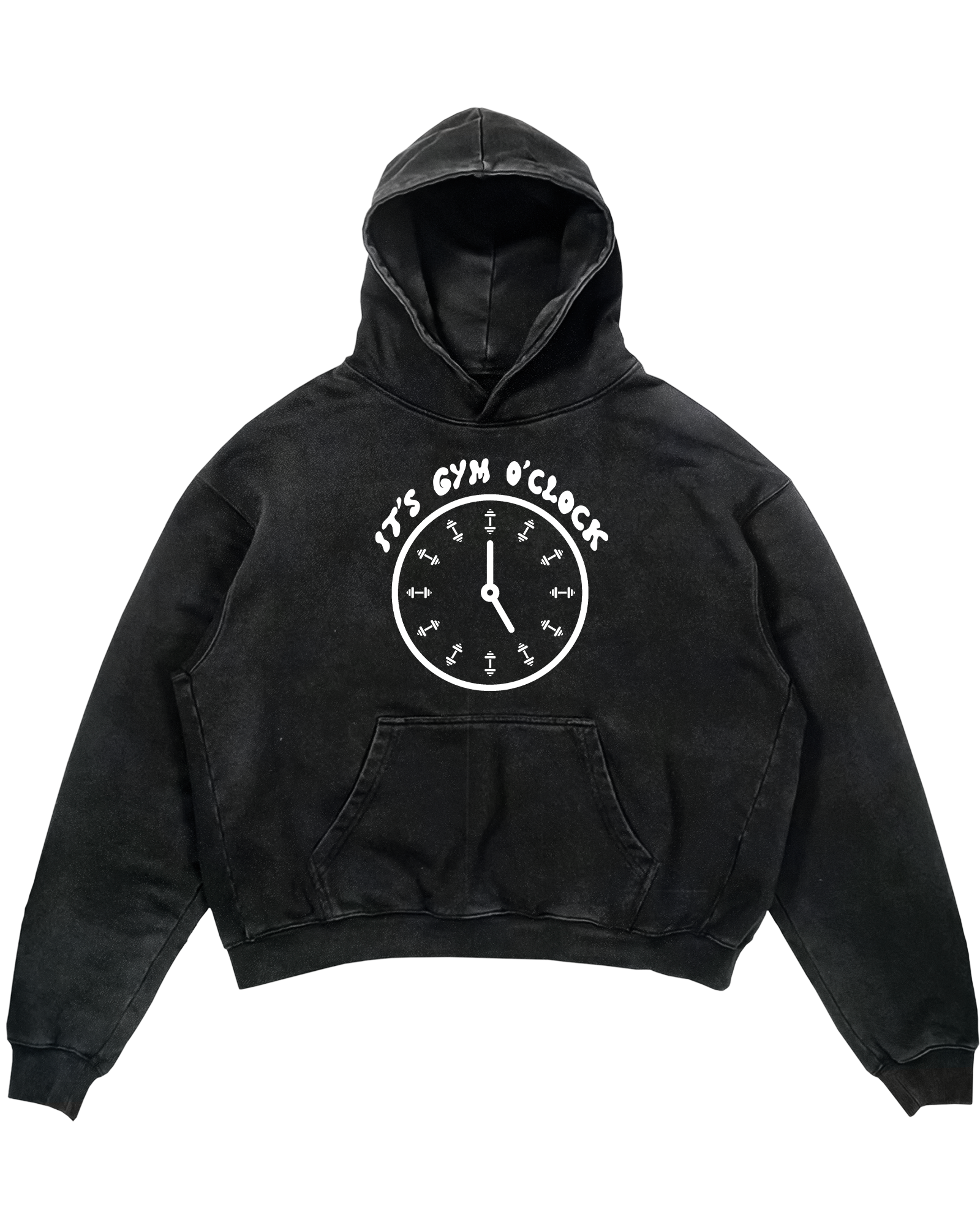 Gym o'clock Oversized Hoodie
