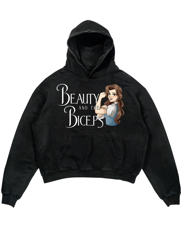 Beauty and the Biceps Oversized Hoodie