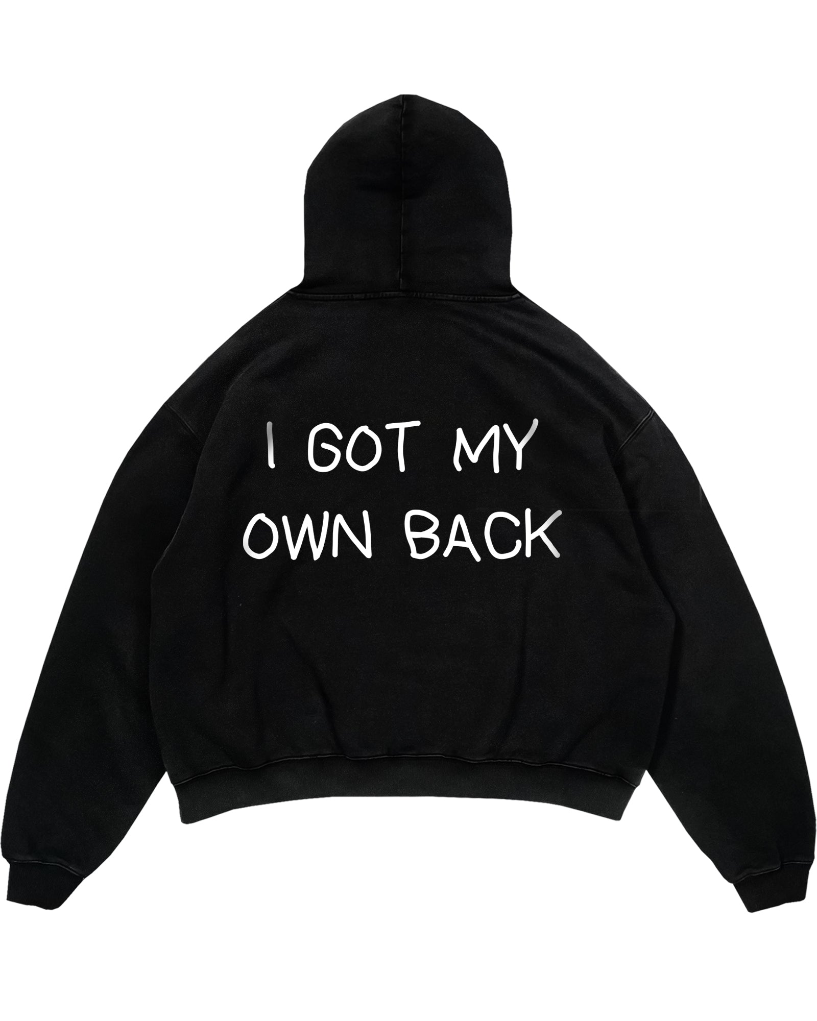 i got my own back Oversized (Backprint) Hoodie