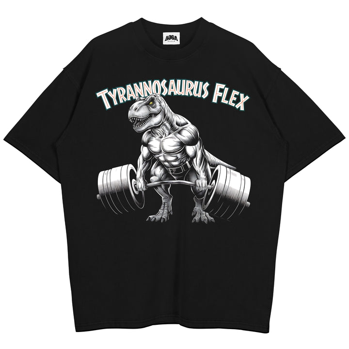 Camisa extragrande Tyrannosaurus Flex