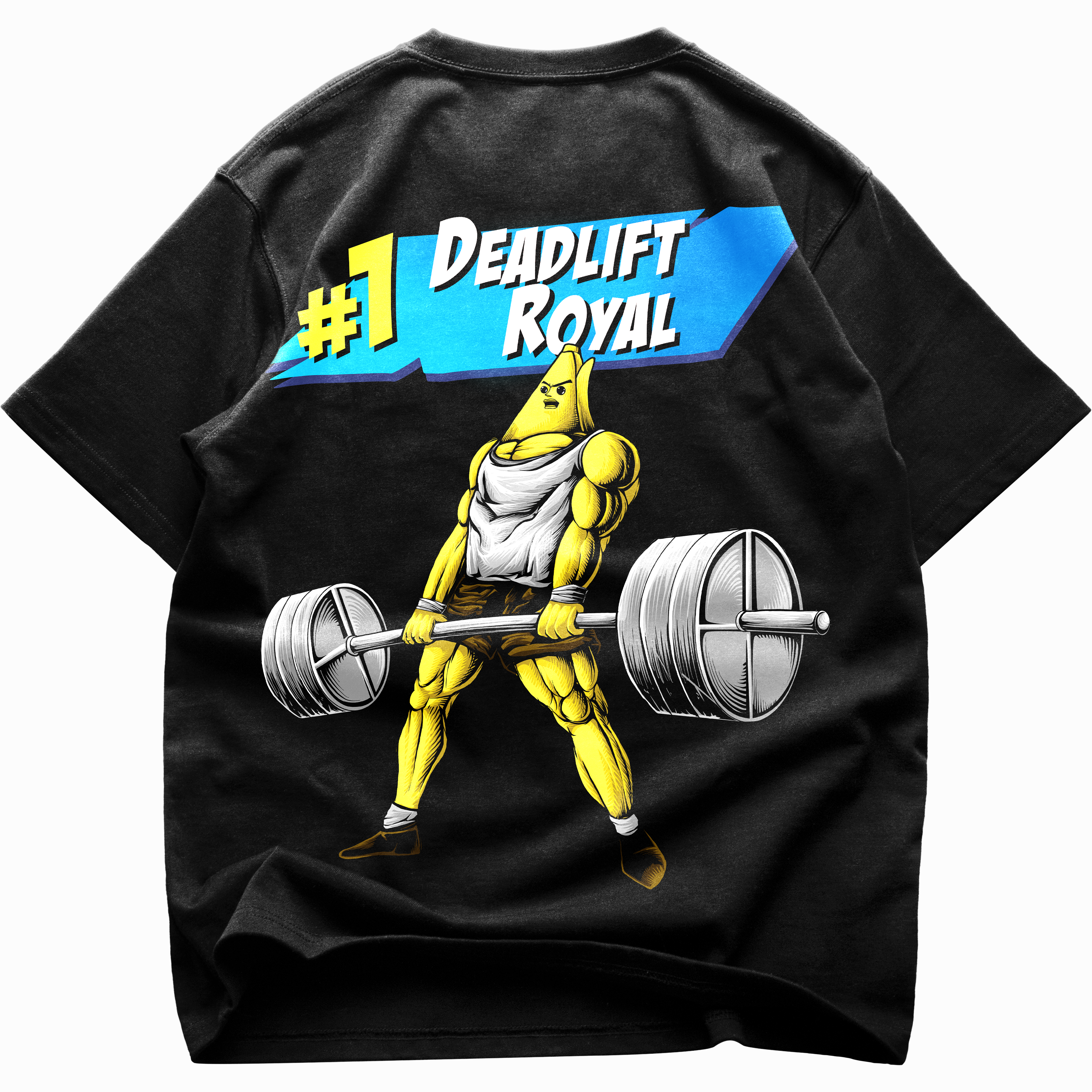 Deadlift Royal (Backprint) Oversized Shirt