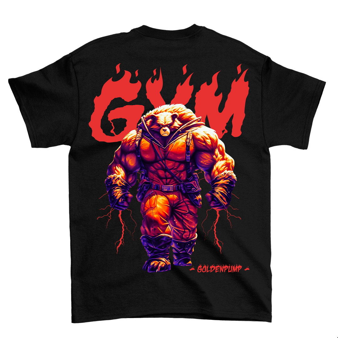 Gym-Fire (Backprint) Shirt