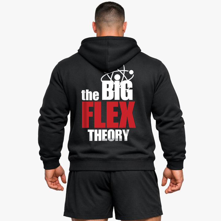 the big flex theory (Backprint) Hoodie